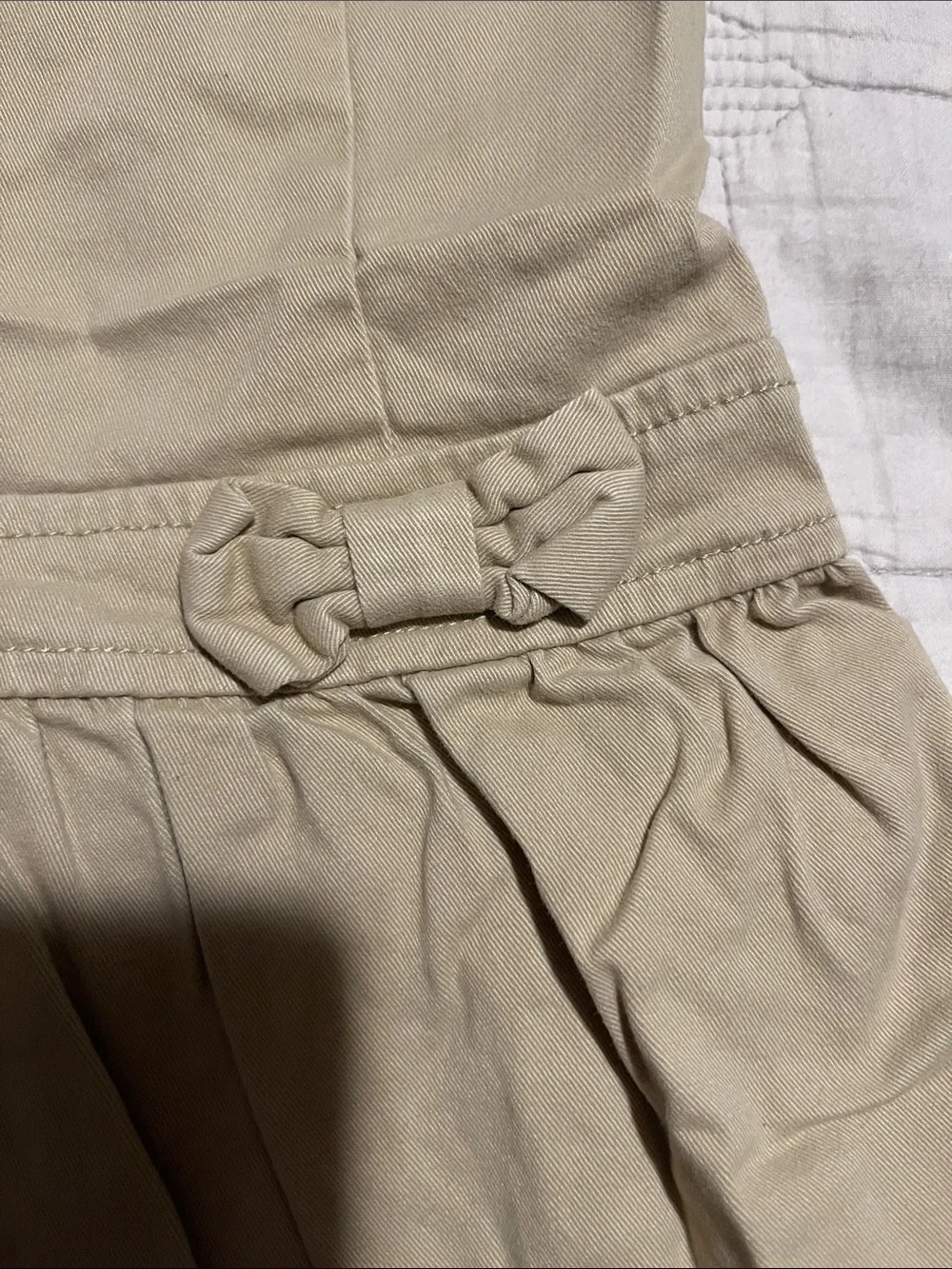Girls Khaki Uniform Jumper - Size 4T